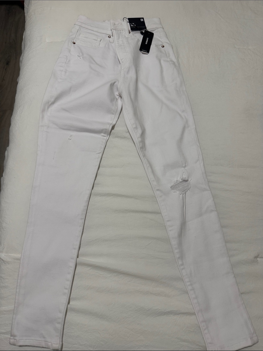Express White Women's Skinny Jeans
